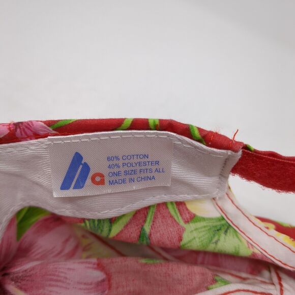 Cruise West Strapback Hat Multi One Size Adjustable Floral Hawaiian HG - Picture 8 of 8